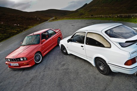 BMW E30 M3 vs Siera Cosworth 2